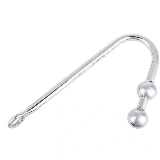 Balls Two Pleasurable 4417 Hook Stainless Steel Anal 0809